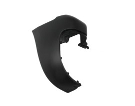 PEUGEOT PARTNER- VAN- 10/18; ARKA TAMPON UCU SOL SİYAH KISA ŞASİ (ÇİFT KAPILI) (İTALYA)