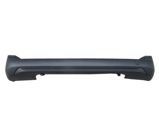 PEUGEOT RIFTER- 19/24; ARKA TAMPON SİYAH ÇITA DELİKSİZ