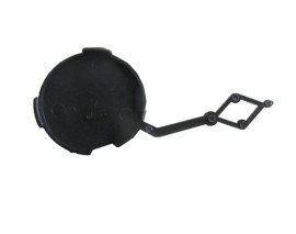 PEUGEOT RIFTER- 19/24; ARKA TAMPON ÇEKİ DEMİRİ KAPAĞI SİYAH