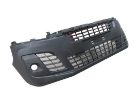 PEUGEOT EXPERT- 17/23; ÖN TAMPON SIYAH (SIS DELIKLI)ÇEKI KAPAKLI (TW)