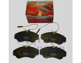 PEUGEOT BOXER- 90/94; ÖN FREN BALATASI 2,0/2,5/2,8 (2 KABLOLU) (DİSK) (160X64,7X19) (FMK)