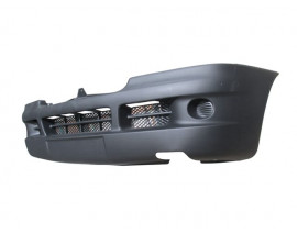 PEUGEOT BOXER- 03/07; ÖN TAMPON SİYAH (PANJURLU/SİS DELİKSİZ)(EUROBUMP)