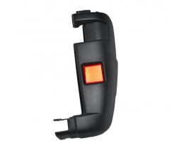 PEUGEOT BOXER- 03/07; ARKA TAMPON UCU SAĞ SİYAH (REFLEKTÖRLÜ) (EUROBUMP)