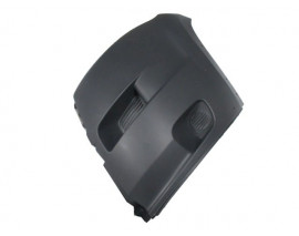 PEUGEOT BOXER- 07/13; ÖN TAMPON UCU SOL SİYAH (SİS DELİKSİZ/DODİK DELİKLİ)