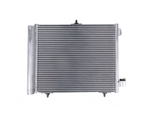 CITROEN C3- 03/09; KLİMA RADYATÖRÜ (BRAZING) (420X374X16) ALÜMİNYUM (3 AYAKLI) (ORİS)