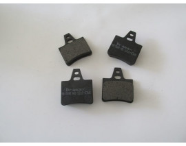 CITROEN XANTIA- 93/98; ARKA FREN BALATASI (KABLOSUZ)(DİSK)(53,8X63,1X15)(BRAMAX)