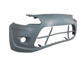 CITROEN C3- 10/13; ÖN TAMPON GRİ SİS DELİKLİ/BAND DELİKSİZ (TYG)