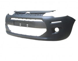 CITROEN C3- 14/16; ÖN TAMPON SİYAH (ASTARLI SİS/PANJUR DELİKLİ) (TYG)