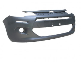 CITROEN C3- 14/16; ÖN TAMPON SİYAH (ASTARLI SİS/PANJUR DELİKLİ) (TYG)