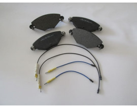 CITROEN C5- 05/08; ÖN FREN BALATASI 1,6HDI/1,8/2,0/2,0HDI (4 KABLOLU)(DİSK) (148,7X61X17) (BRAMAX)