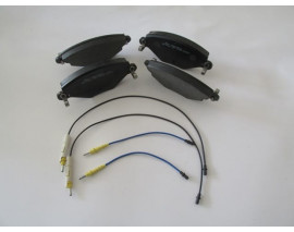 CITROEN C5- 05/08; ÖN FREN BALATASI 1,6HDI/1,8/2,0/2,0HDI (4 KABLOLU)(DİSK) (148,7X61X17) (BRAMAX)