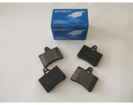 CITROEN C5- 05/08; ARKA FREN BALATASI 1,6HDI/2,0/2,0HDI(KABLOSUZ)(DİSK) (73,50X71,01X14,83)(BRAMAX)