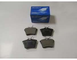 CITROEN C5- 08/15; ARKA FREN BALATASI (KABLOSUZ)(DİSK) (86,2x57,1x17)(BRAMAX)