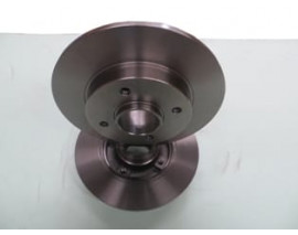 CITROEN C4- 04/11; ARKA FREN DİSKİ (DÜZ)(ADET)(249X9X67X4)(BRAMAX)