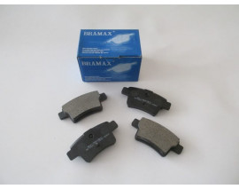 CITROEN C4 PICASSO- 07/12; ARKA FREN BALATASI 1,6/1,8/2,0(KABLOSUZ)(DİSK)(102,3X48,4X15,5)(BRAMA