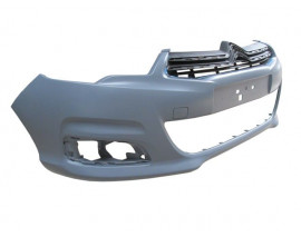 CITROEN C4- 11/17; ÖN TAMPON SİYAH (ASTARLI FAR YIKAMASIZ/SİS DELİKLİ/SENSÖR DELİKSİZ(TÜV)(TYG)