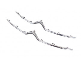 CITROEN C4- 11/17; ÖN PANJUR ÜST NİKELAJI (ALT/ÜST TAKIM 2 ADET) (TW)