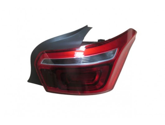 CITROEN C ELYSEE- 17/24; STOP LAMBASI SAĞ KIRMIZI/BEYAZ (E MARKLI)(DUYLU)(RIA)