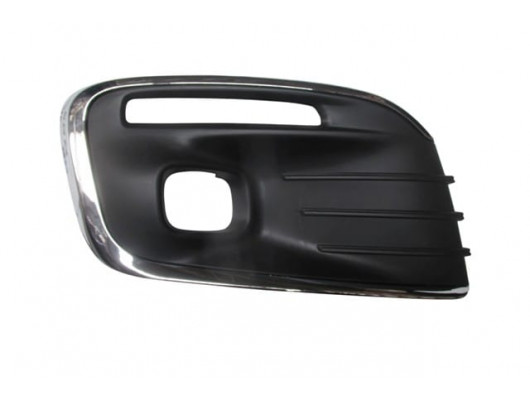 CITROEN C ELYSEE- 17/24; SİS LAMBA KAPAĞI SAĞ SİS DELİKLİ (NİKELAJ ÇITALI) (TW)