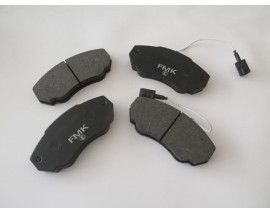 CITROEN JUMPER- 02/07; ÖN FREN BALATASI 2,0/2,2/2,5/2,8 (2 KABLOLU)(DİSK) (140,6X66,1X18) (FMK)