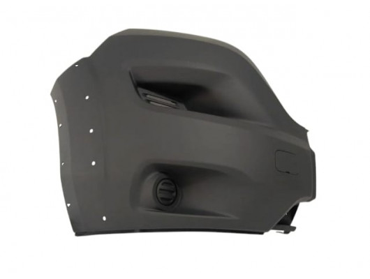 CITROEN JUMPER- 14/24; ÖN TAMPON UCU SAĞ GRİ (SİS DELİKSİZ/ÇEKİ KAPAKLI)(DODİK DELİKLİ)