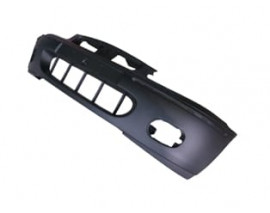 ROVER 200/214/216- 95/00; ÖN TAMPON SİYAH (YUVARLAK SİS/BANT DELİKLİ) (TYG)