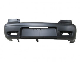 MITSUBISHI OUTLANDER- 04/07; ARKA TAMPON SİYAH (PLAKA/REFLEKTÖR DELİKLİ FPI)