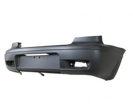 MITSUBISHI OUTLANDER- 04/07; ARKA TAMPON SİYAH (PLAKA/REFLEKTÖR DELİKLİ FPI)