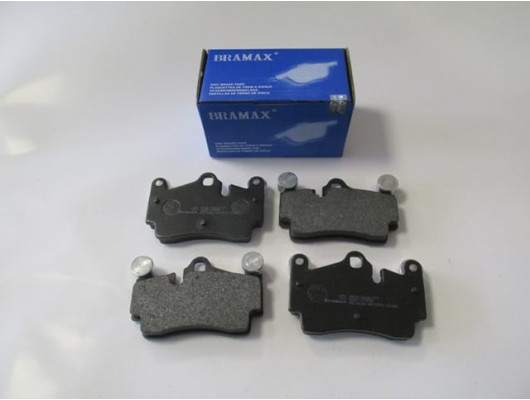 PORSCHE CAYENNE- 03/10; ARKA FREN BALATASI 3,2/3,6/4,5 (KABLOSUZ)(DİSK)(112x73x16) (BRAMAX)