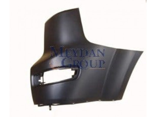 MITSUBISHI OUTLANDER- 08/12; ARKA TAMPON UCU SAĞ SİYAH (SİS DELİKLİ) (BFN)