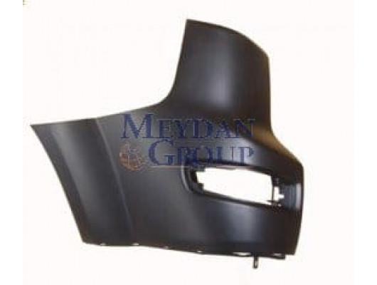 MITSUBISHI OUTLANDER- 08/12; ARKA TAMPON UCU SOL SİYAH (SİS DELİKLİ) (BFN)