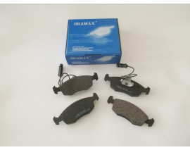 FIAT SIENA- 97/02; ÖN FREN BALATASI 1.2/1.4/1.6cc/1.7/1.9D (2 KABLOLU)(DİSK)(151.5x52.5x18) (BRAMAX)