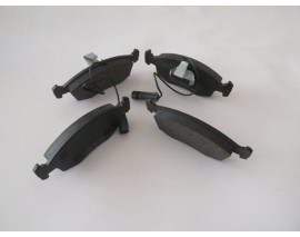 FIAT SIENA- 97/02; ÖN FREN BALATASI 1.2/1.4/1.6cc/1.7/1.9D (2 KABLOLU)(DİSK)(151.5x52.5x18) (BRAMAX)