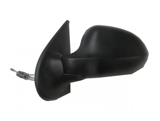 FIAT PALIO- 10/13; KAPI AYNASI SOL MANUEL SİYAH(ER AYNA)