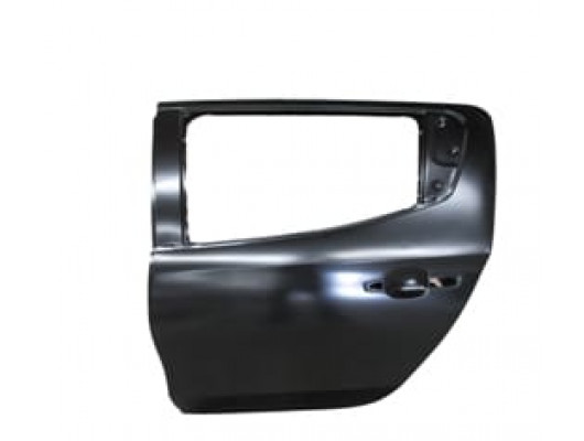 FIAT FULLBACK- 16/19; ARKA KAPI KOMPLE SOL SİYAH (İCELİ/ÇEKOMASTİKLİ)(YAN SANAYİ) (TW)