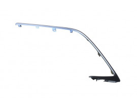 TOYOTA COROLLA- HB- 20/22; ÖN TAMPON PANJURU DIŞ ÇERÇEVE ÇITASI SOL GÜMÜŞ GRİ (TYG)