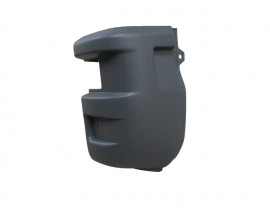 IVECO DAILY- 99/07; ARKA TAMPON UCU SİYAH SAĞ (İTALYA)