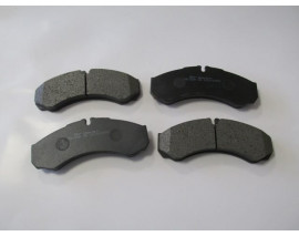 IVECO DAILY- 99/07; ÖN FREN BALATASI (KABLOSUZ)(DİSK) (164.6X66.3X17)(BRAMAX)