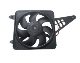 FIAT ŞAHİN/DOĞAN/KARTAL- 77/87; RADYATÖR FAN DAVLUMBAZI KOMPLE (KABLOLU) (7 KANAT) (MOTORLU)