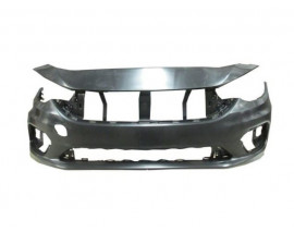 FIAT EGEA- SD/HB/SW- 15/20; ÖN TAMPON SİYAH TAKVİYESİZ (SİS/PANJUR DELİKLİ)