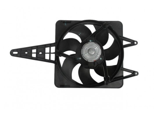 FIAT TEMPRA- 90/99; RADYATÖR FAN DAVLUMBAZI KOMPLE (7 KANAT) (MOTORLU) (KLİMASIZ) (ORİS)