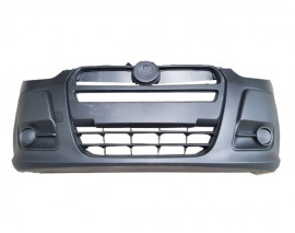 FIAT DOBLO- 11/15; ÖN TAMPON SİYAH ÇEKİ DEMİR KAPAKLI (SİS DELİKSİZ)