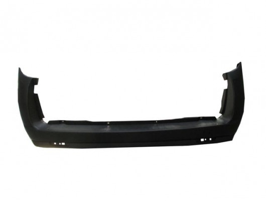 FIAT DOBLO- 11/15; ARKA TAMPON SİYAH ÇİFT KAPI (SENSÖR DELİKSİZ/REFLEKTÖR DELİKLİ) (İTALYA)