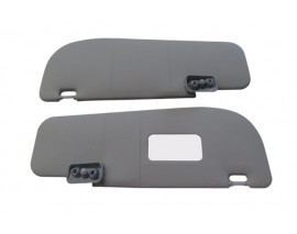 FIAT DOBLO- 11/15; GÜNEŞLİK GRİ SAĞ/SOL SET 2 PARÇA