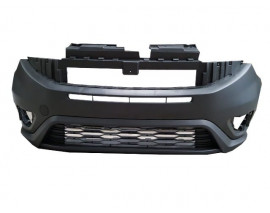 FIAT DOBLO- 15/23; ÖN TAMPON ALT/ÜST KOMPLE/TAMPON PANJURLU ÇEKİ DEMİR KAPAKLI (SİS DELİKLİ) (EUROB)