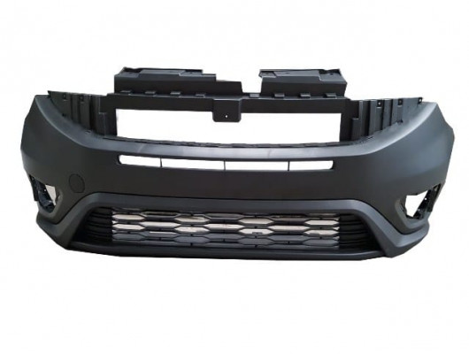 FIAT DOBLO- 15/23; ÖN TAMPON ALT/ÜST KOMPLE/TAMPON PANJURLU ÇEKİ DEMİR KAPAKLI (SİS DELİKLİ) (EUROB)