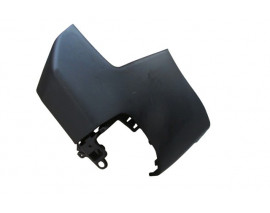 FIAT DOBLO- 23/24; ARKA TAMPON UCU SAG SIYAH (UZUN/TEK KAPI)