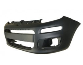 FIAT PANDA- 12/21; ÖN TAMPON SİYAH (SİS/PANJUR VE SİNYAL DELİKLİ) (EUROBUMP/TW)