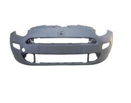 FIAT PUNTO- EVO- 12/16; ÖN TAMPON SİYAH (PANJUR VE SİNYAL DELİKLİ) (EUROBUMP)