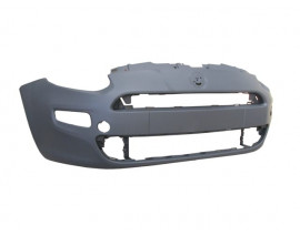 FIAT PUNTO- EVO- 12/16; ÖN TAMPON SİYAH (PANJUR VE SİNYAL DELİKLİ) (EUROBUMP)